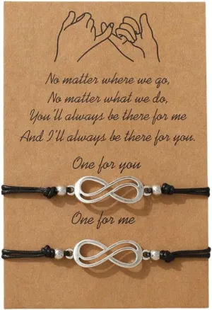 1 Pair Handmade Bracelet Adjustable Rope Bracelet Friendship Bracelets Cotton Anklets Suitable for Various Occasion