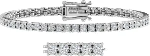 1.5 Carat Diamond Tennis Tennis Bracelet in 10K Gold (7 to 8 inch)