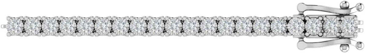 1.5 Carat Diamond Tennis Tennis Bracelet in 10K Gold (7 to 8 inch)