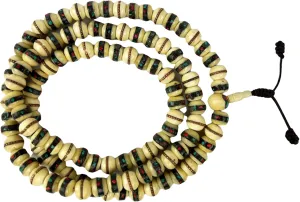 Agan Traders Women's 2025 Meditation Prayer Beads Necklace Healing Power Tibetan Buddhist Wrist Japa Mala