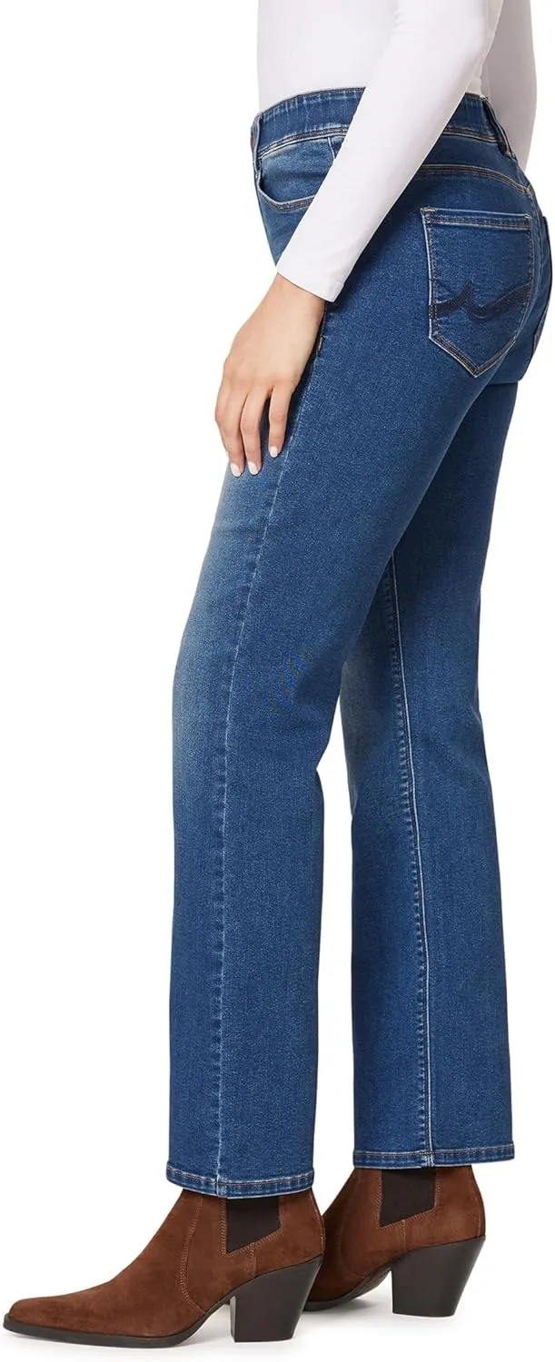 Angels Forever Young 360 Sculpt Bootcut Jeans For Women Figure Enhancing Stretch Denim