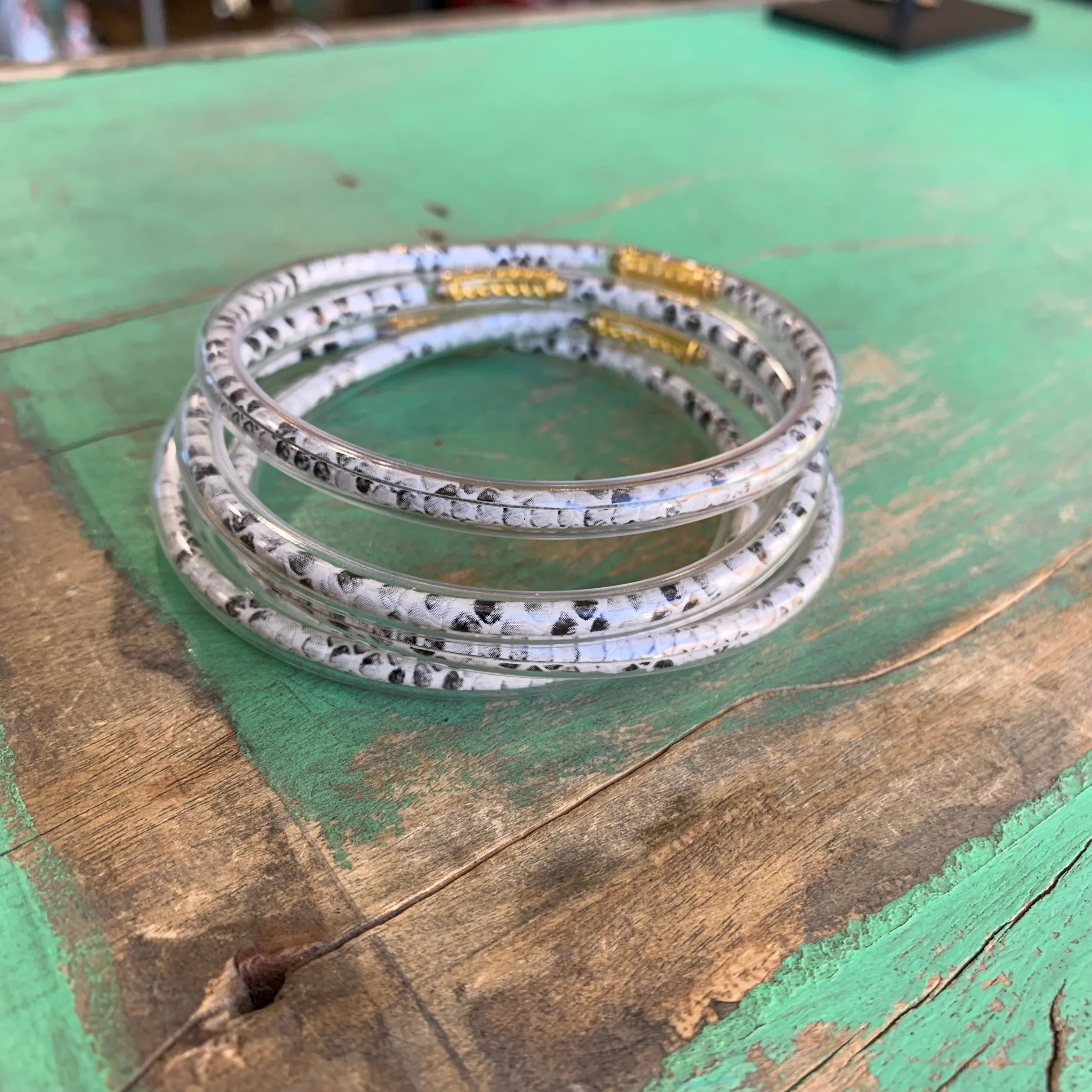Animal Print Bangles