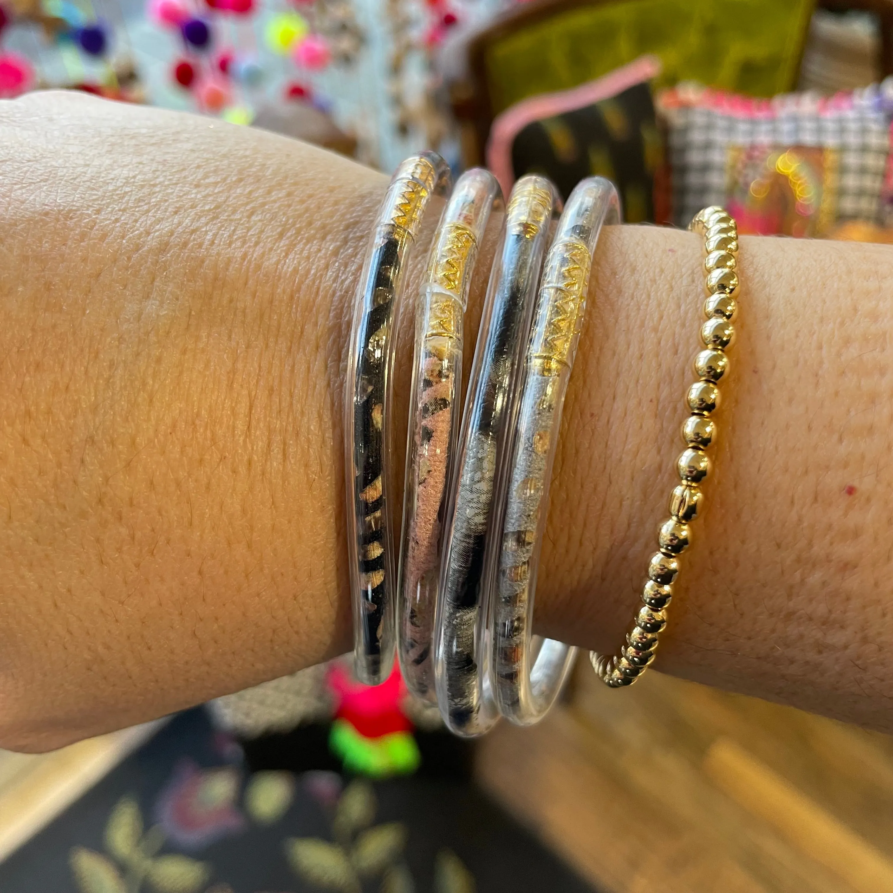 Animal Print Bangles