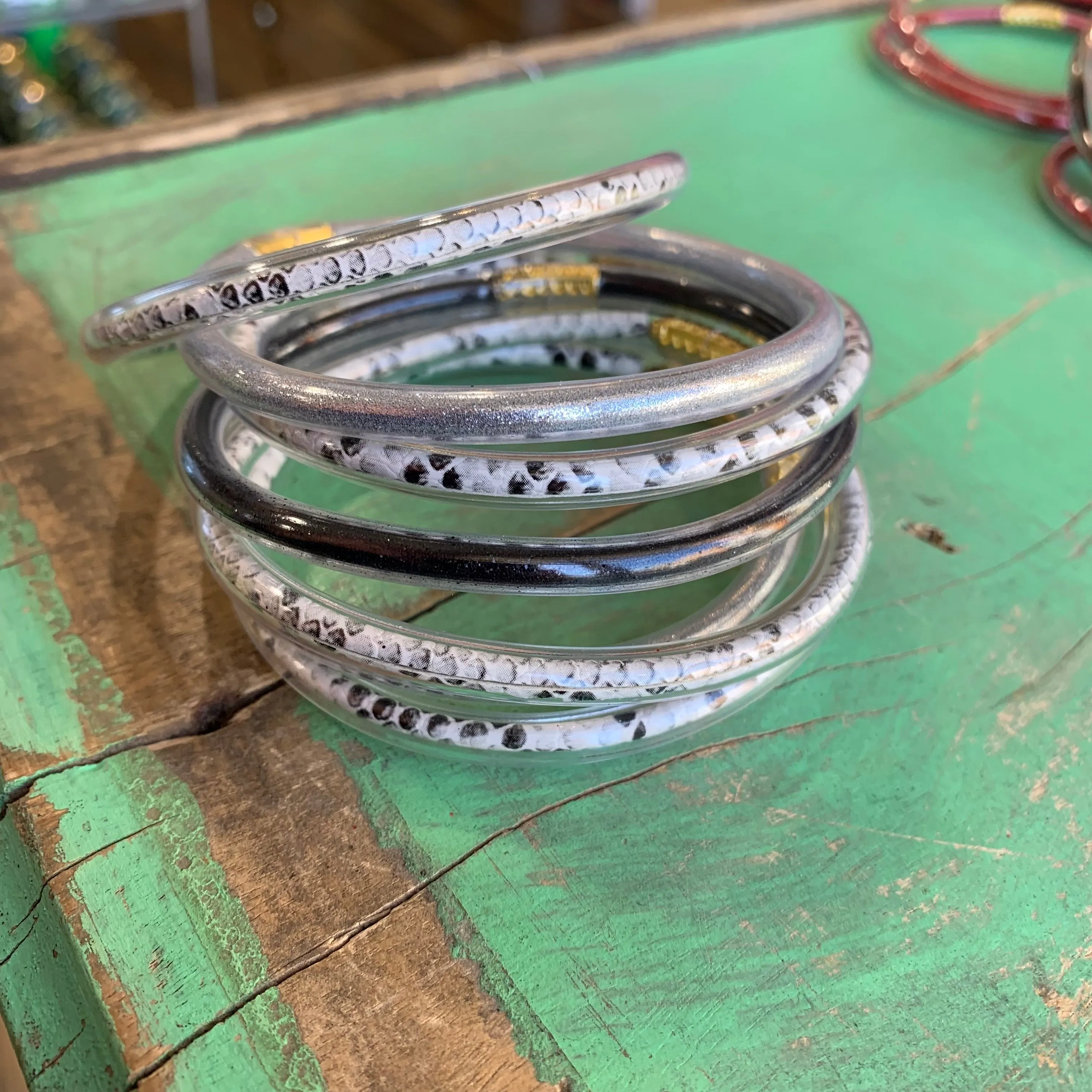 Animal Print Bangles