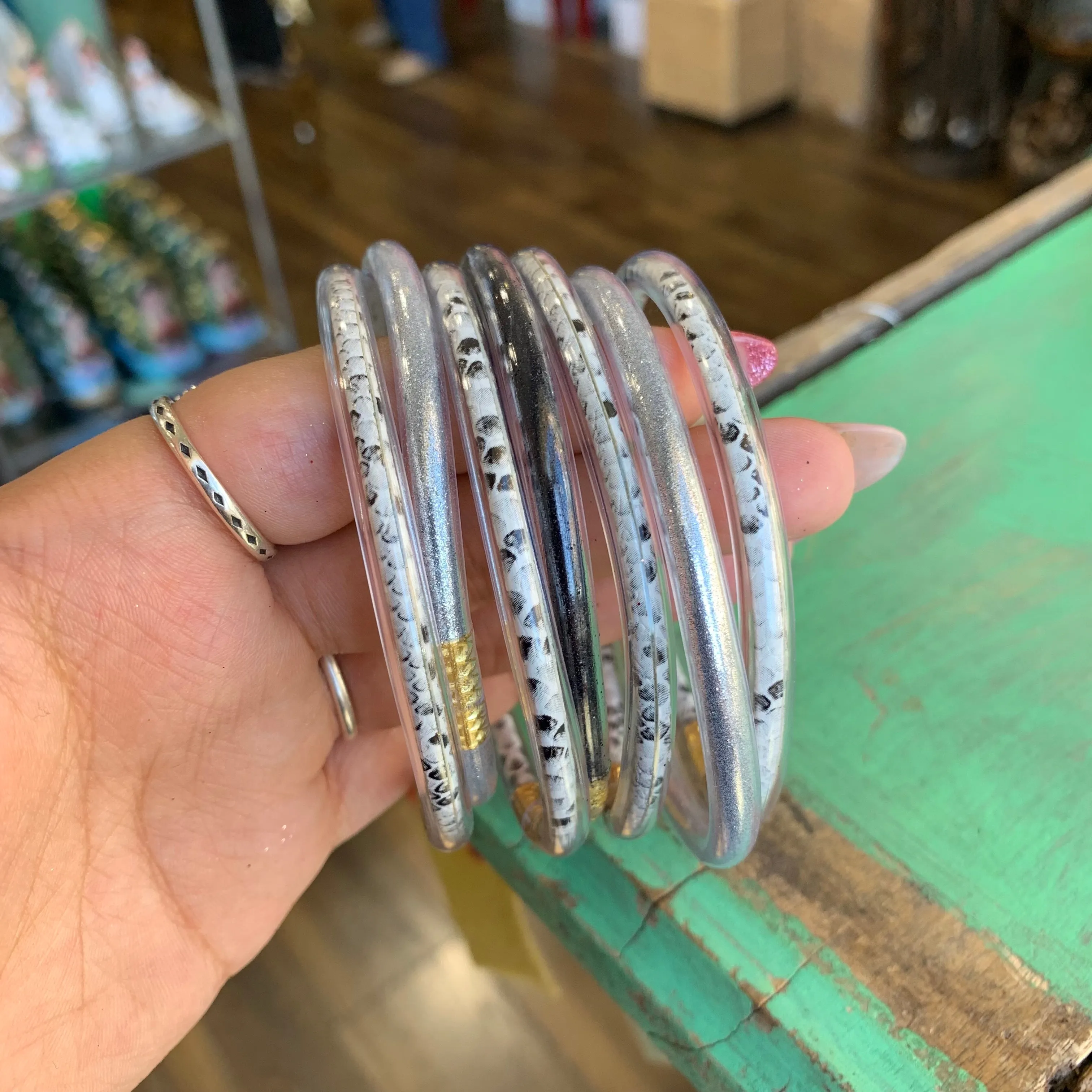 Animal Print Bangles