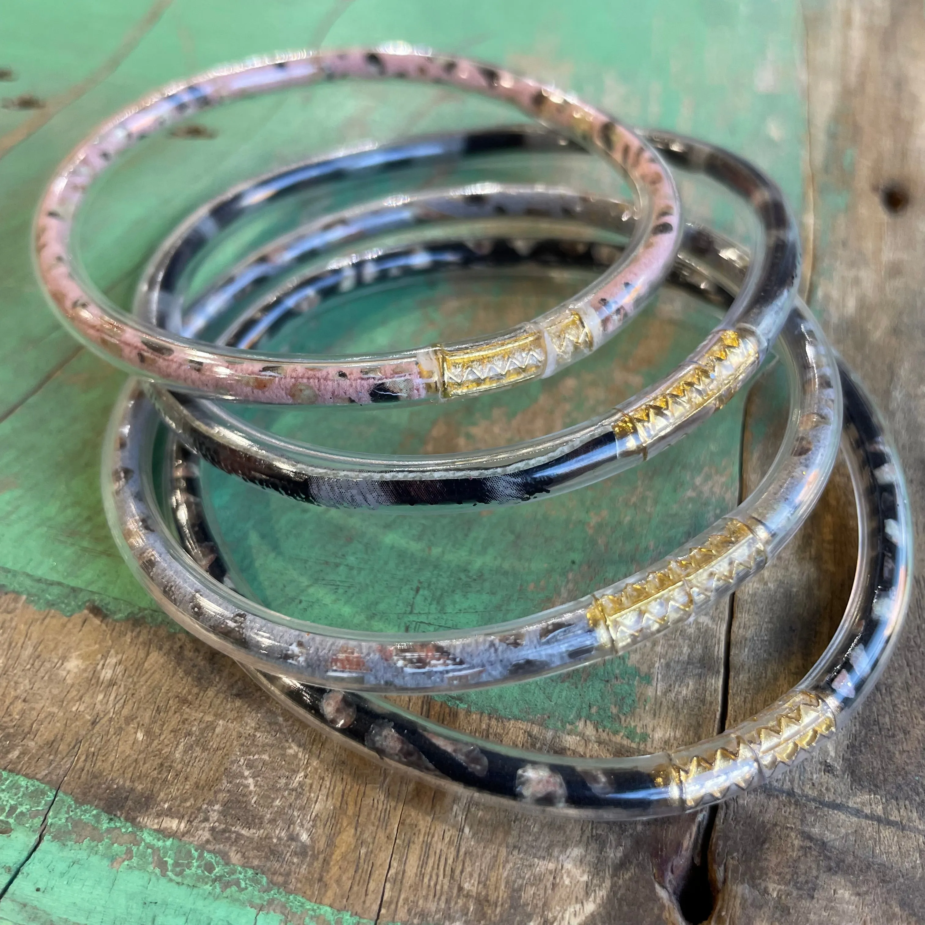 Animal Print Bangles