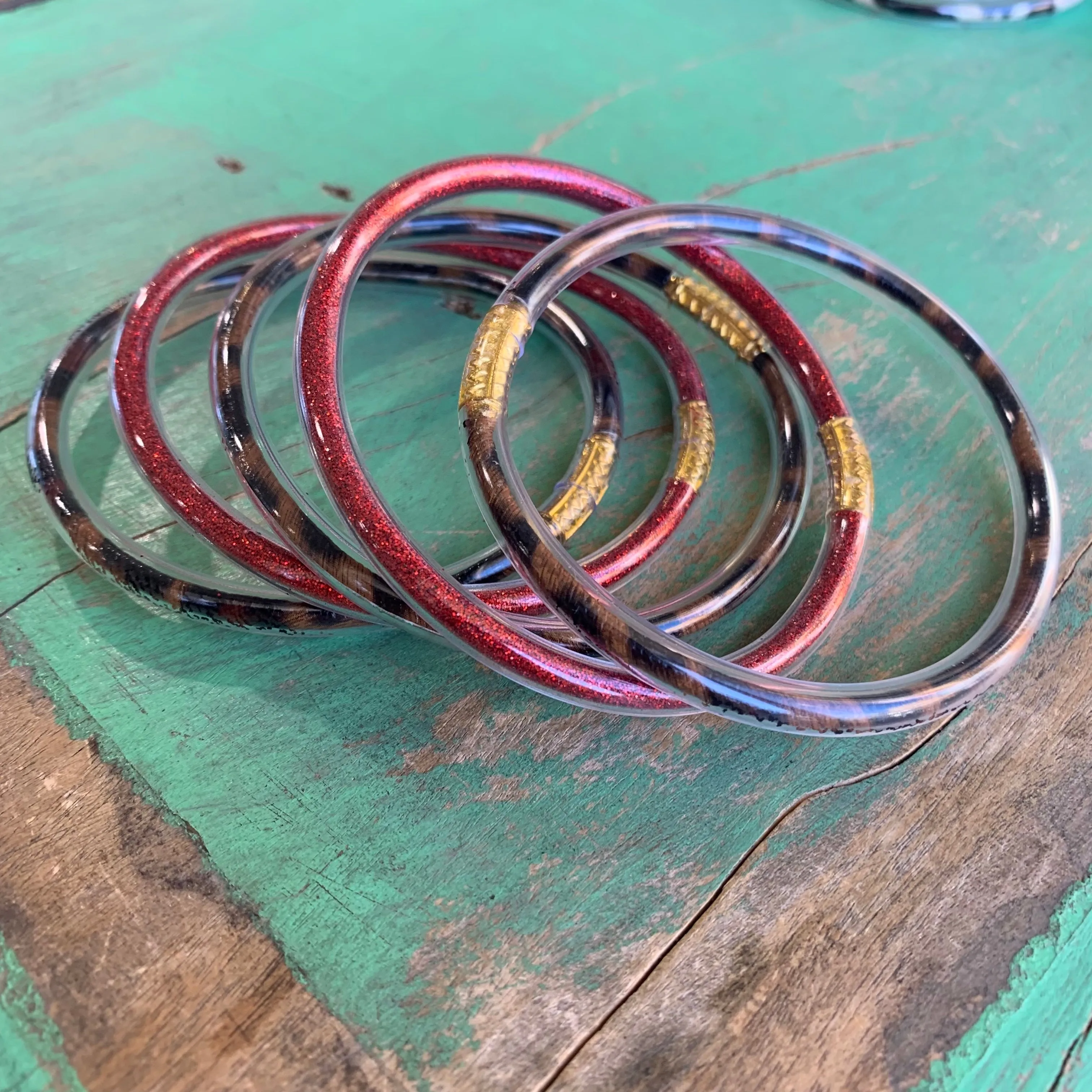 Animal Print Bangles