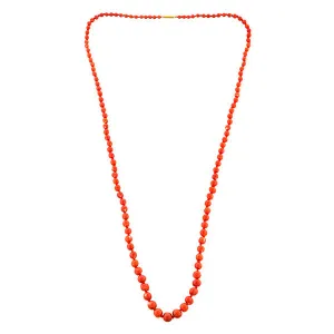 Antique Coral Bead Necklace