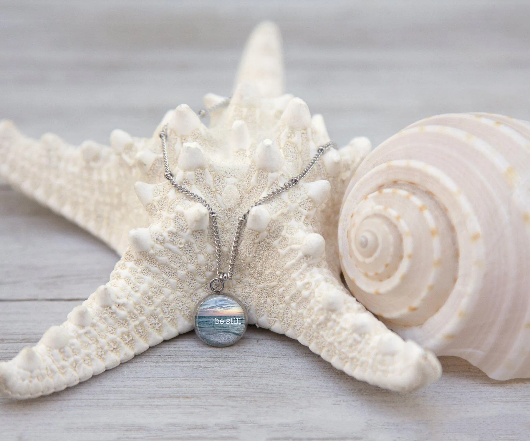 Be Still Beach Anklet | Handmade Jewelry