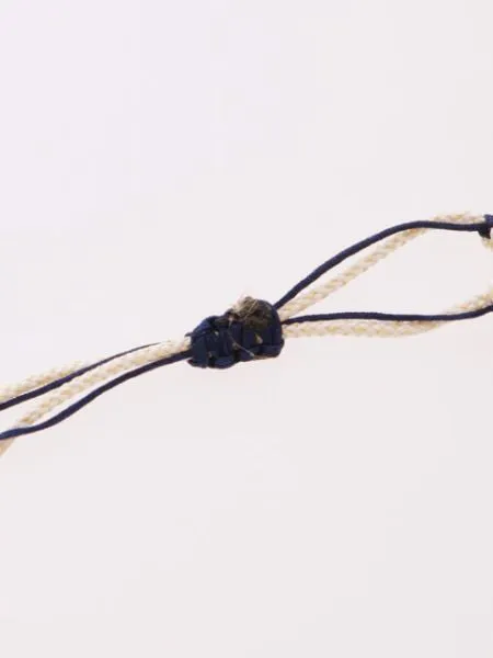 Birthstone Silk Braid Anklet- JUN