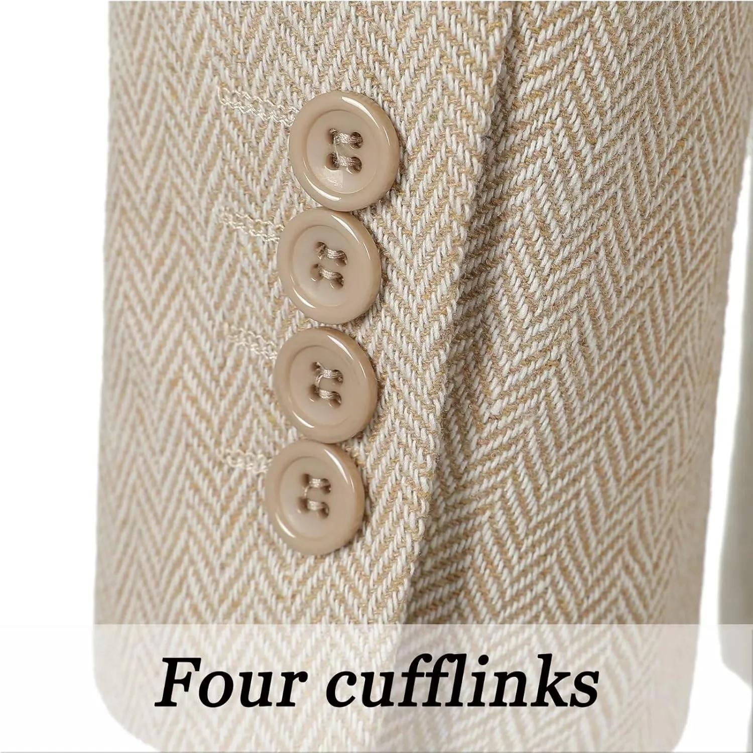 Boys Tweed Suit Blazer Herringbone Jacket Boy Sport Coats Slim Fit Retro Tuxedo Stylish Wedding Party Prom Homecoming
