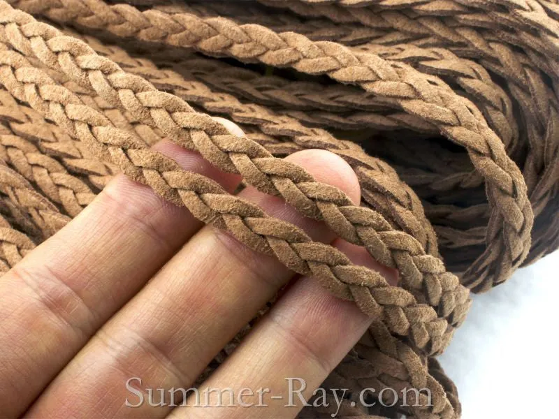 Braided Micro Suede Cord String
