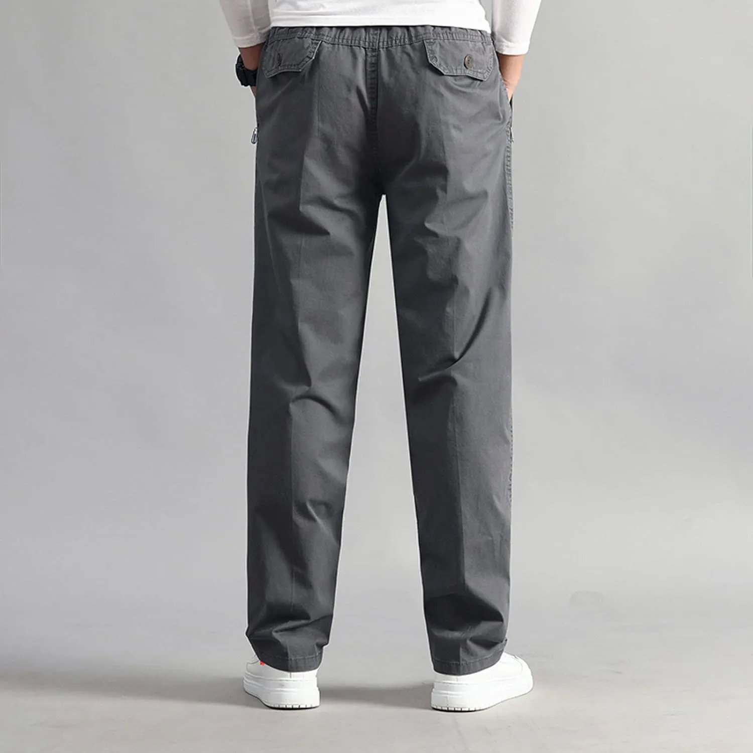 Cargo Pants for Men,Mens Pants Cargo Joggers with Pockets Fleece Sweatpants Casual Pant Chino Slim Fit Trousers