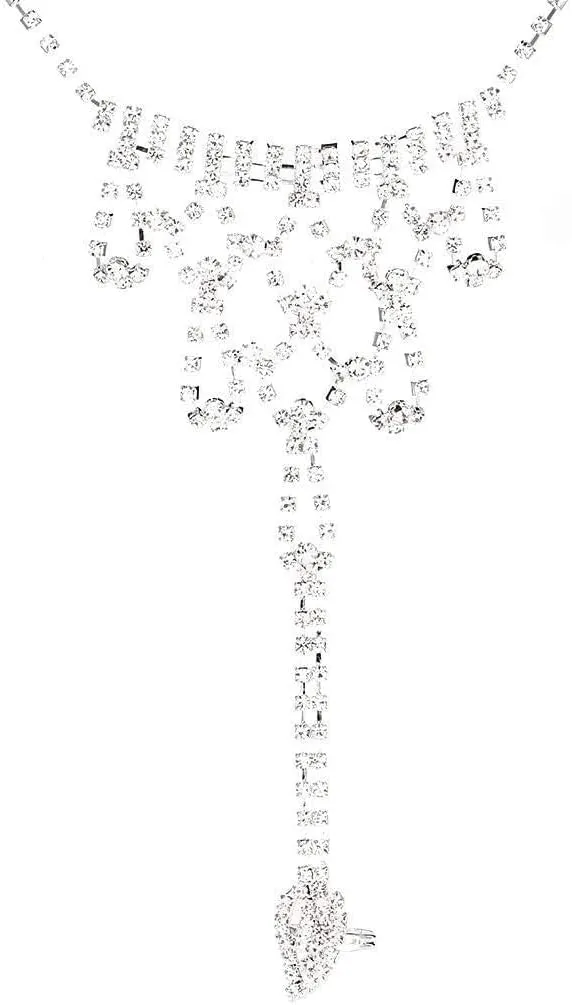 COBIZI Crown Women's Anklet, Silver Multi-layer Glitter Waterproof Anklet, Women's 14K Gold Plated Anklet, Sterling Silver Multi-layer Moon Pendant Anklet