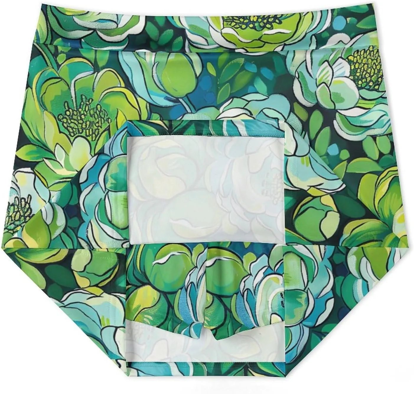 Colorful Illustration Flamingos Pattern Women's Athletic Skirts Light Proof A-line Trouser Skirt with Shorts Pockets