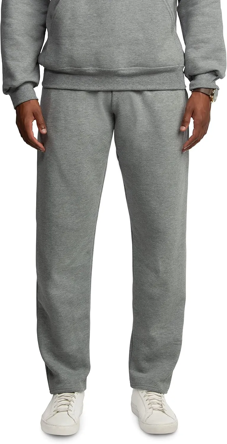Fruit of the Loom Men's Eversoft Fleece Sweatpants with Pockets, Moisture Wicking & Breathable, Sizes S-4x