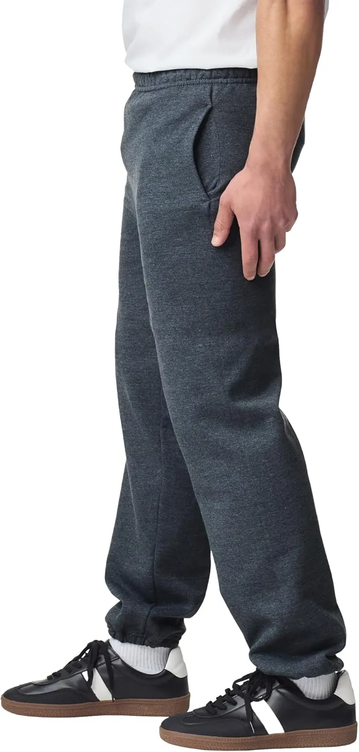 Gildan Adult Fleece Elastic Bottom Sweatpants with Pockets, Style G18100