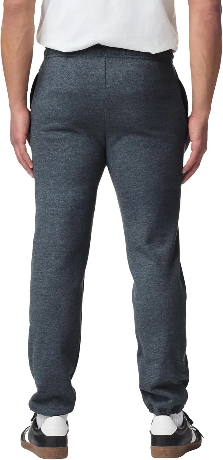 Gildan Adult Fleece Elastic Bottom Sweatpants with Pockets, Style G18100