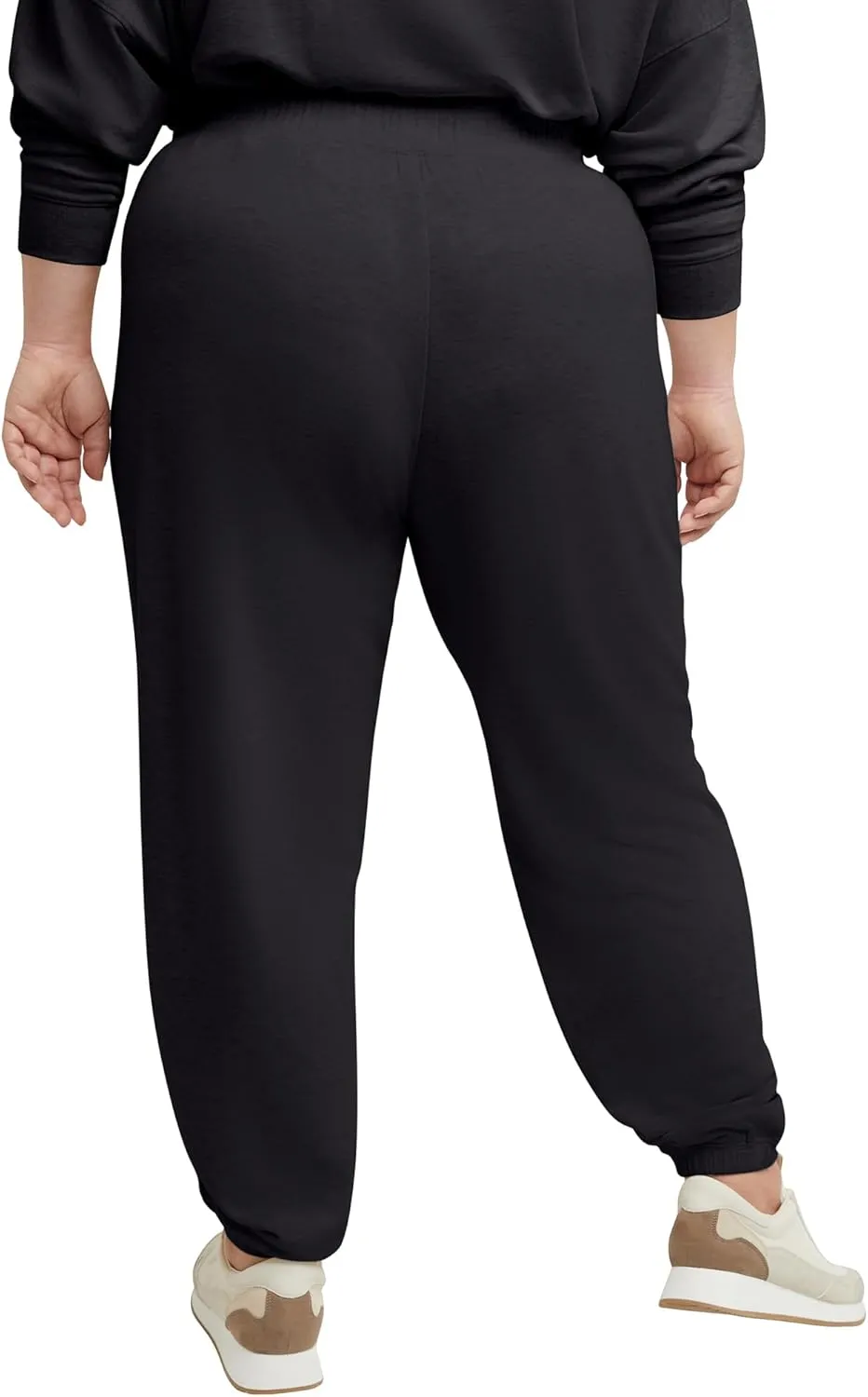 Hanes Women's Originals Fleece Joggers, Soft-Brushed Sweatpants, Women's Loungewear, 29, Plus Size Available