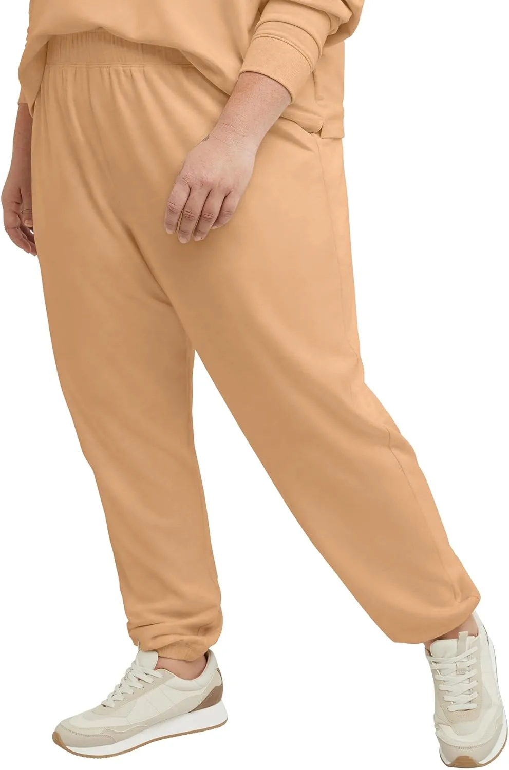 Hanes Women's Originals Fleece Joggers, Soft-Brushed Sweatpants, Women's Loungewear, 29, Plus Size Available