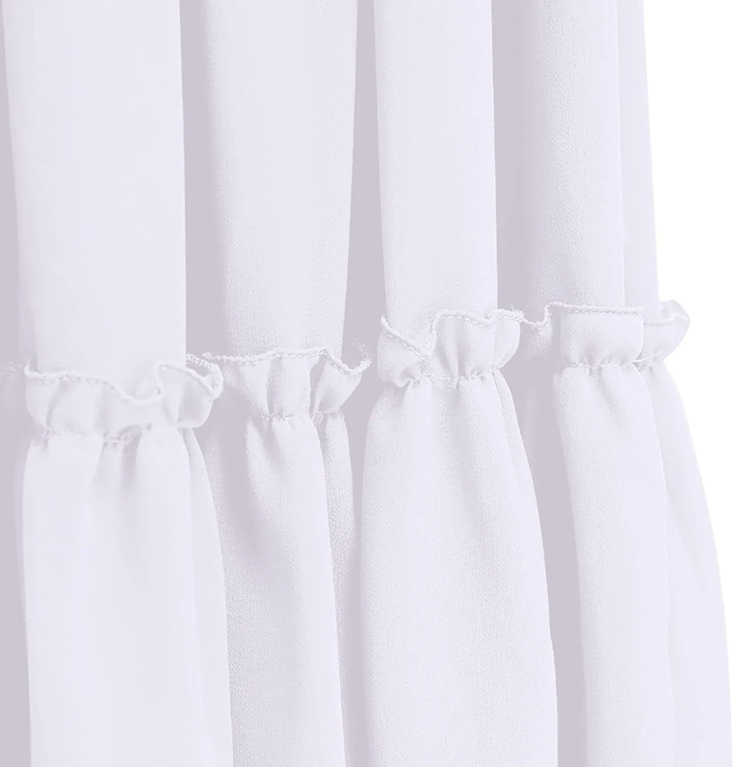 IWEMEK Chiffon Flower Girl Dresses Flutter Sleeves Long Dress Wedding Pageant Bridesmaid Ball Gown A Line Floor Length Dress