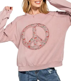 Juakoso Womens Oversized Crewneck Sweatshirt Y2k Long Sleeve Casual Pullovers Retro Aesthetic Shirts Streetwear