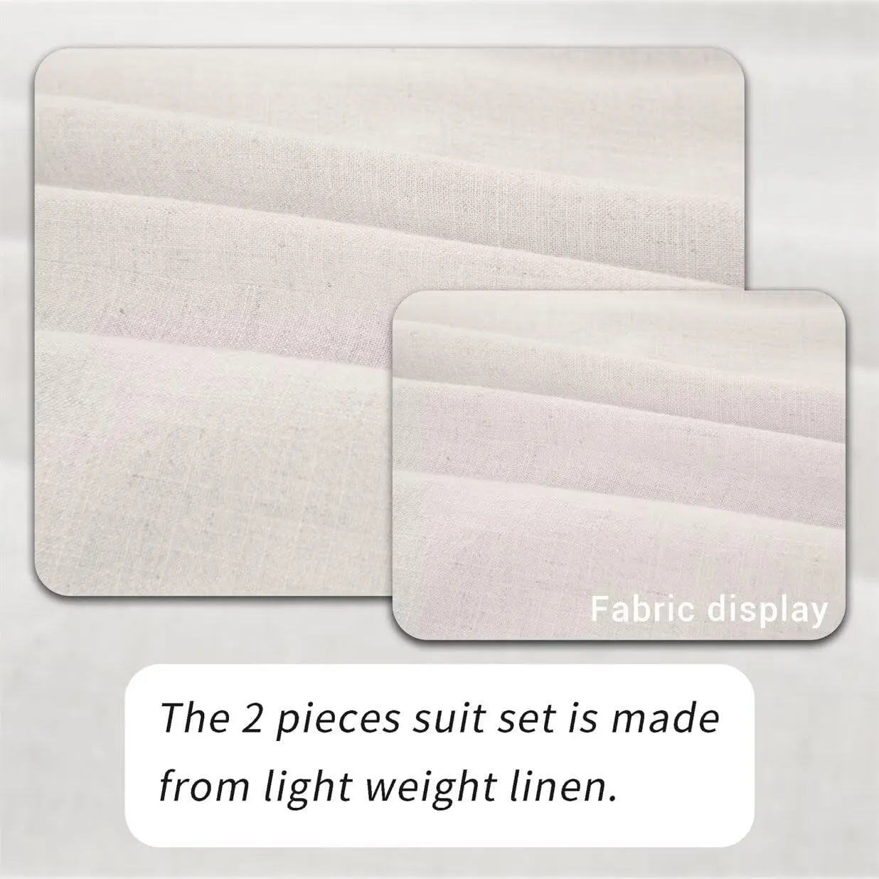 Linen Retro Mens Suit 2 Pieces Slim Fit Light Weight Linen Suit Linen Summer Suits Tuxedo Jacket Blazer Pant for Men