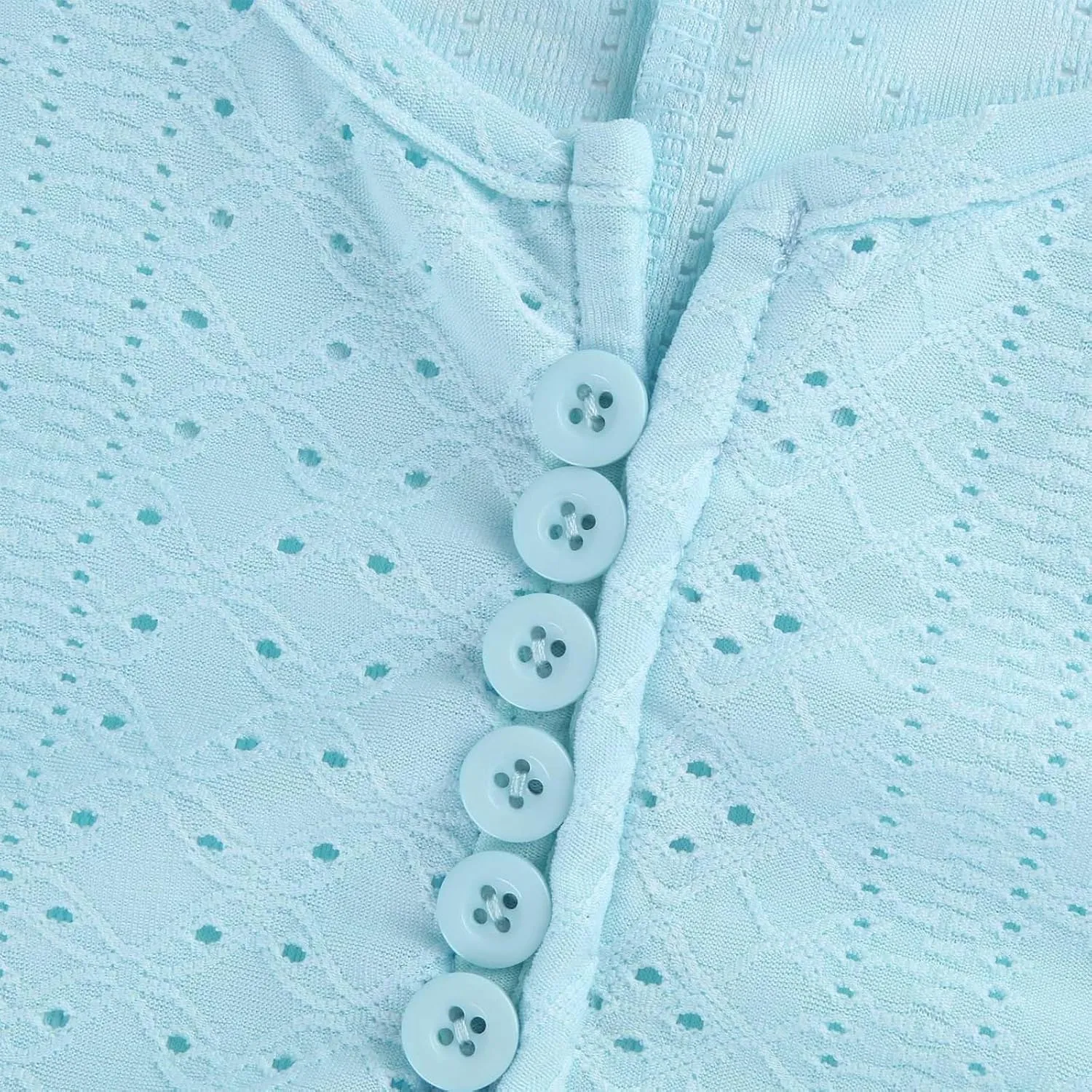 Maxi Dresses for Women 2025 Short Sleeve V Neck Eyelet Summer Dresses Trendy Long Boho Midi Shirt Dresses with Pockets