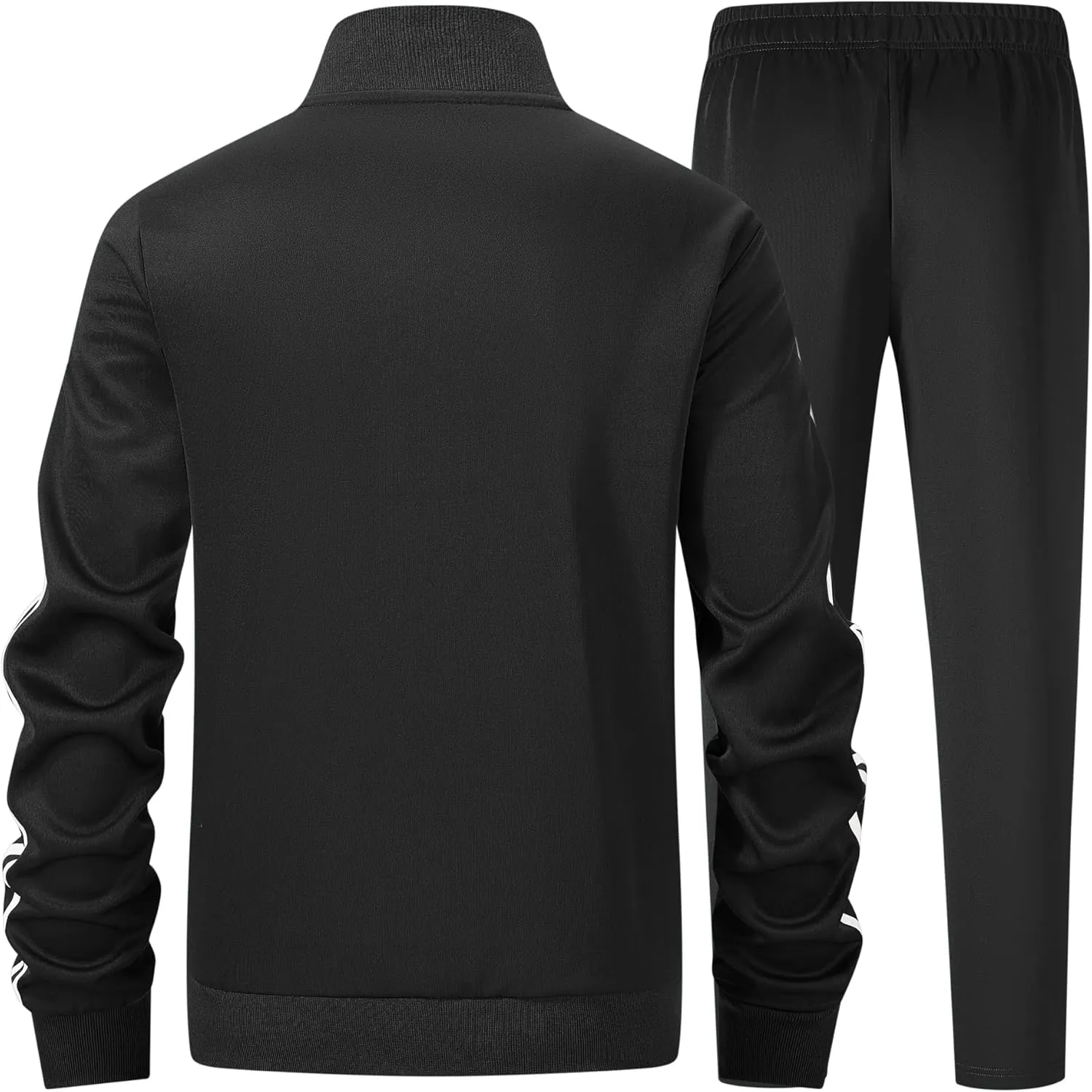 Men's Casual Tracksuits Long Sleeve Jogging Suits Sweatsuit Sets Track Jackets and Pants 2 Piece Outfit
