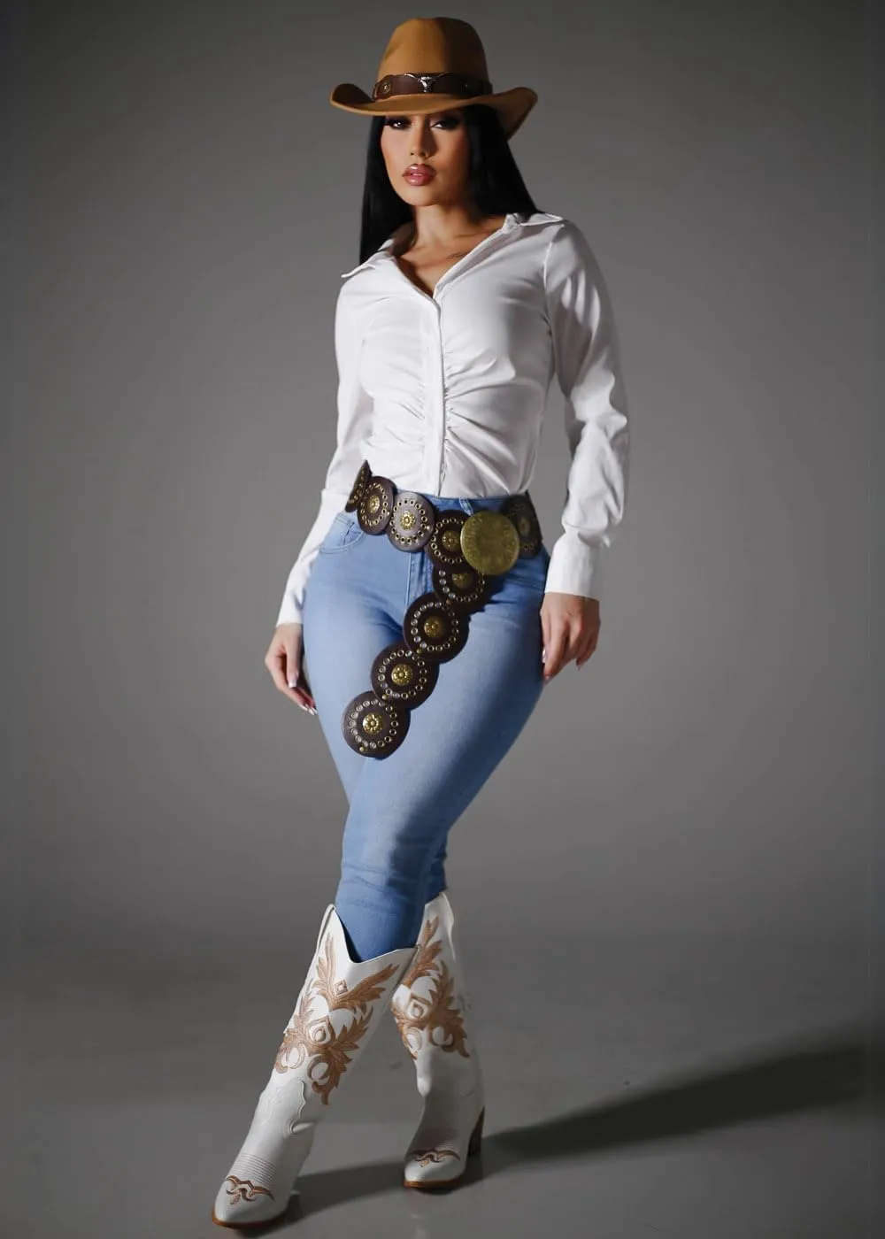 Moda Xpress Butt Lifting Skinny Jeans for Women - High Waisted Levanta Cola Push Up Jeans