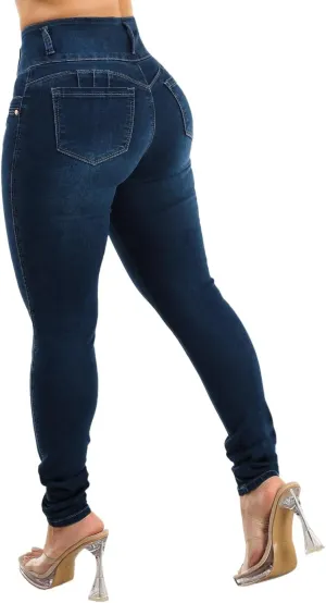 Moda Xpress Butt Lifting Skinny Jeans for Women - High Waisted Levanta Cola Push Up Jeans