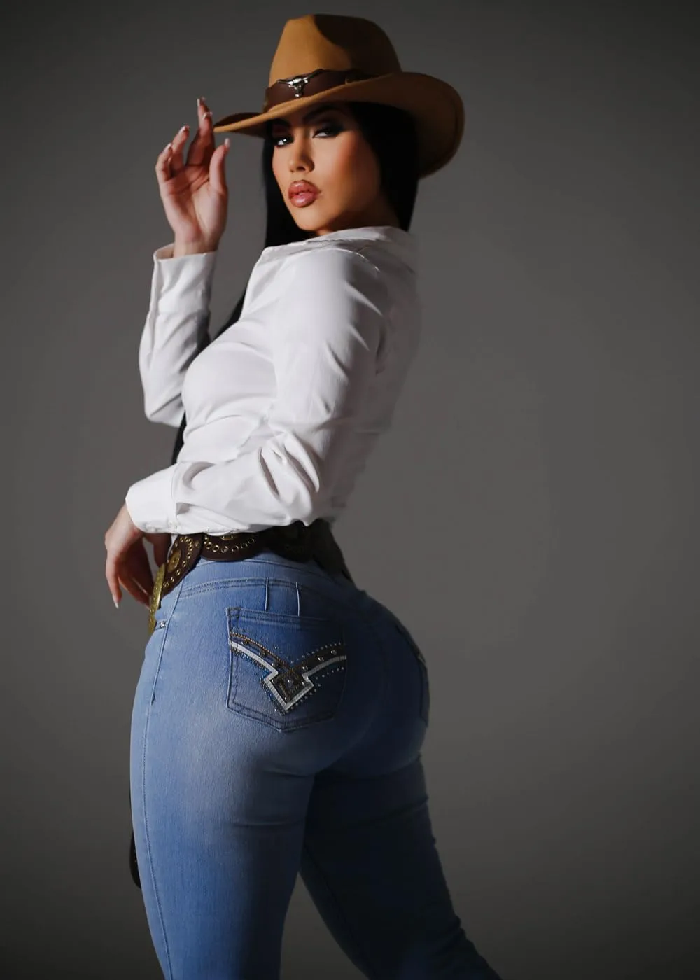 Moda Xpress Butt Lifting Skinny Jeans for Women - High Waisted Levanta Cola Push Up Jeans