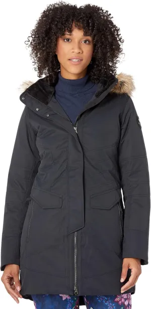 Obermeyer Sojourner Down Jacket For Women - Adjustable and Removable Hood With Long Sleeves, Stylish and Warm Winter Jacket