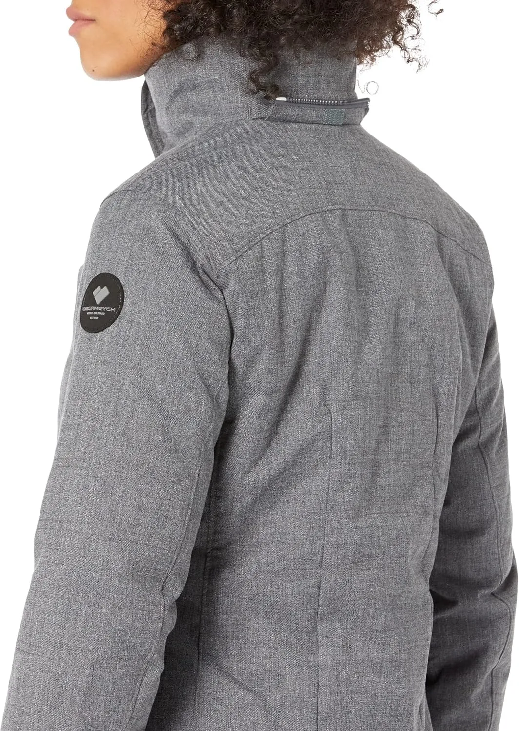 Obermeyer Sojourner Down Jacket For Women - Adjustable and Removable Hood With Long Sleeves, Stylish and Warm Winter Jacket