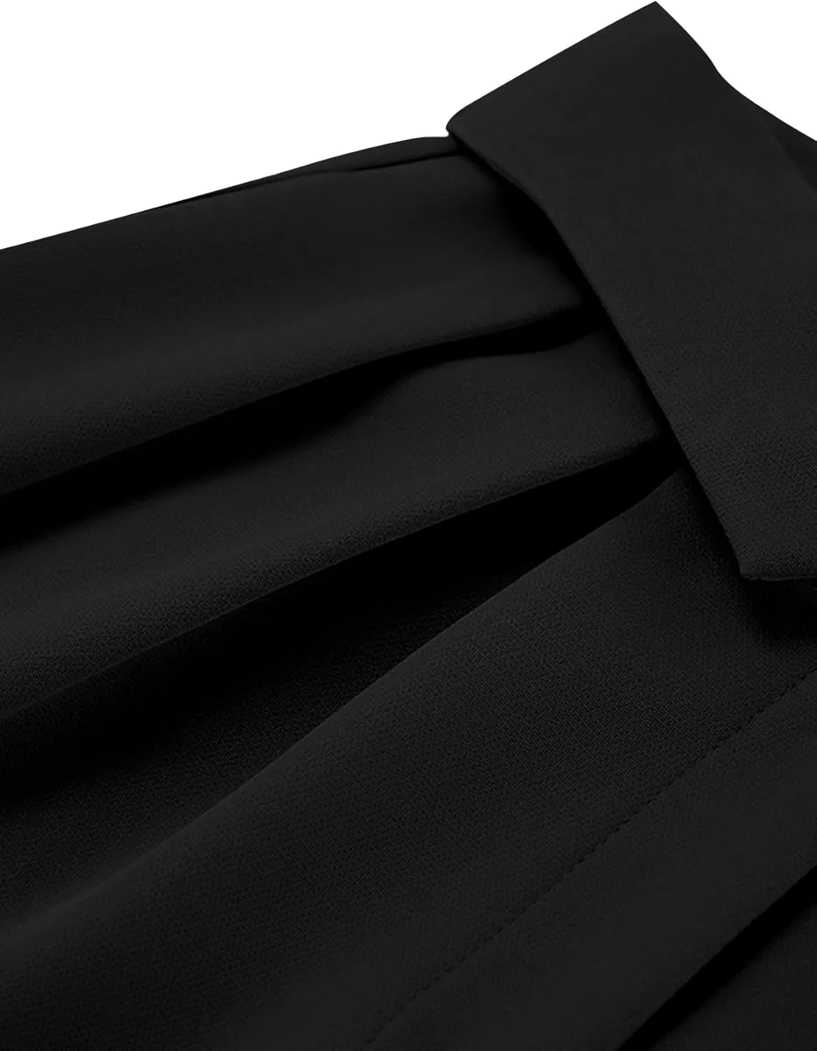 OPOIPIN Women's Pleated Wide Leg High Waist Business Office Dress Pants Trousers