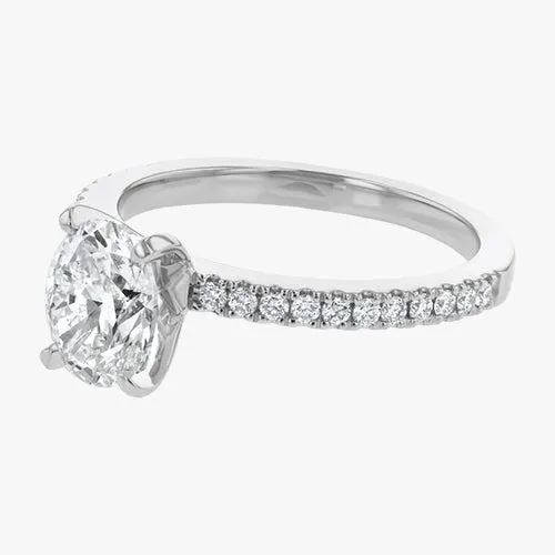Oval Cut Engagement Ring