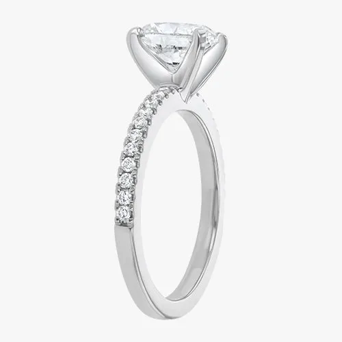 Oval Cut Engagement Ring