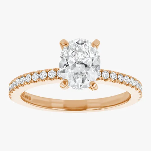 Oval Cut Engagement Ring