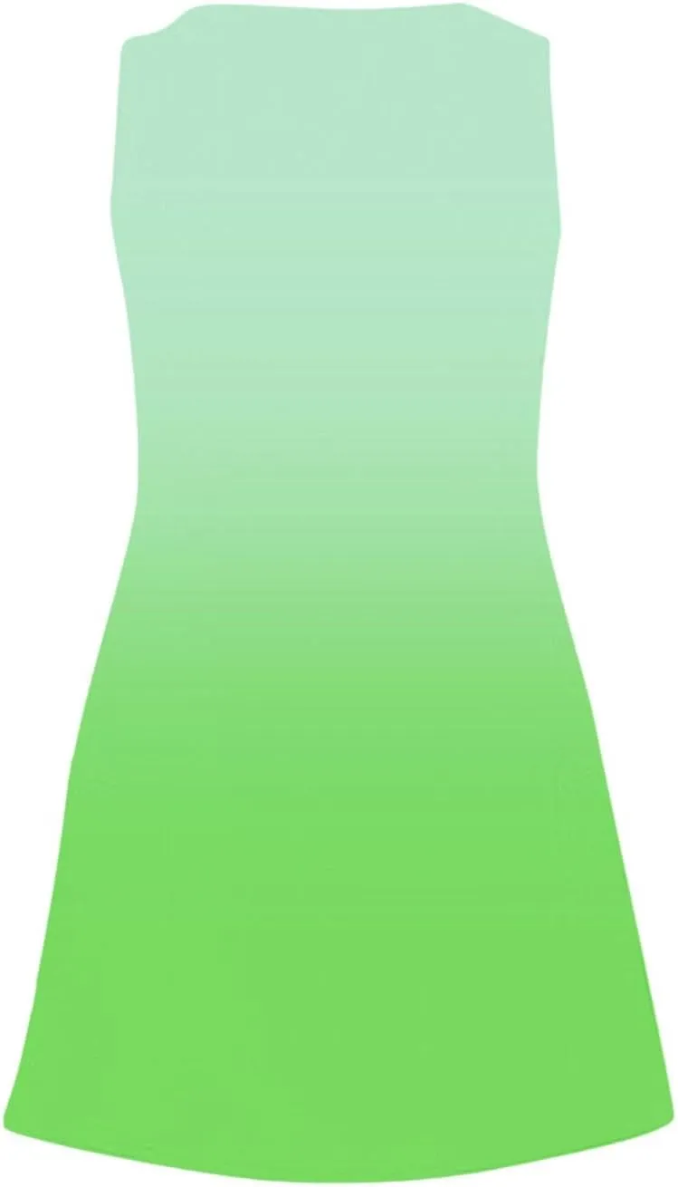 Plus Size Summer Dresses for Curvy Women Flowy Loose Fit Dress with Pocket