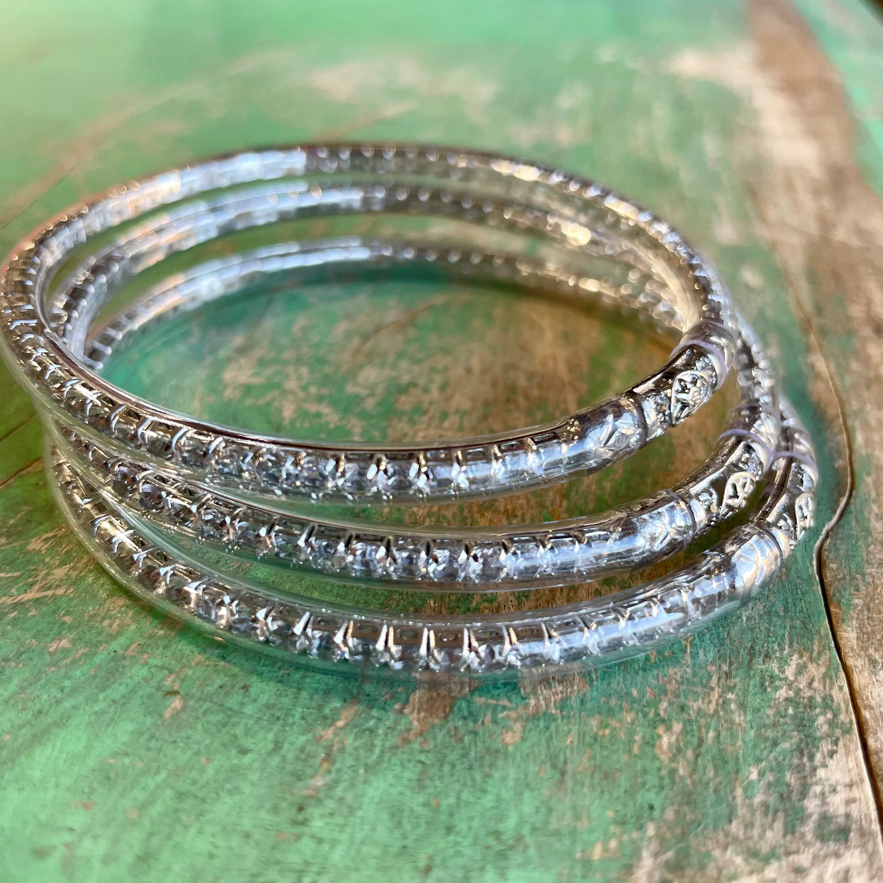 Rhinestone Bangles