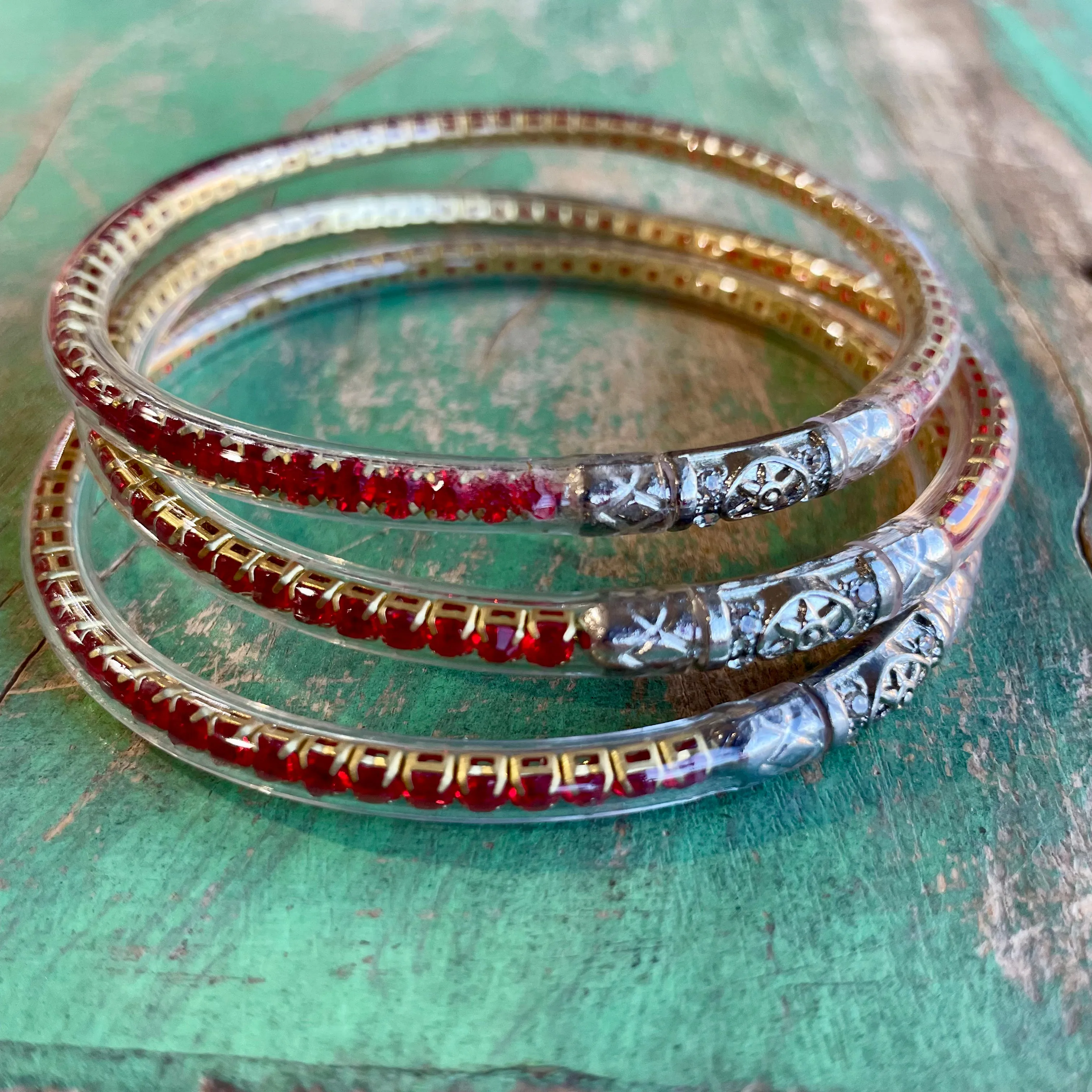 Rhinestone Bangles