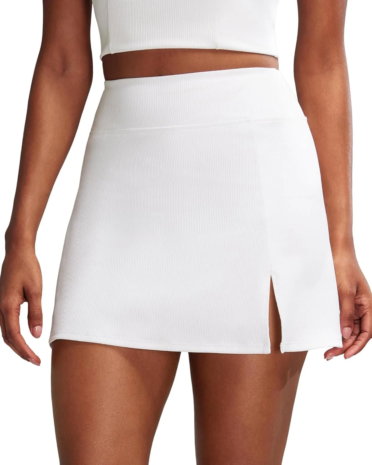 RUNNING GIRL Women's Tennis Skirts with Pockets High Waisted Tummy Control Casual Athletic Workout Golf Skorts