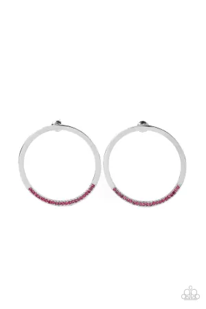 Spot On Opulence Pink-Earrings