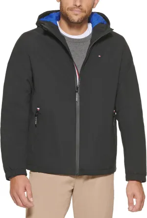 Tommy Hilfiger Men's Quilted Hooded Puffer Jacket