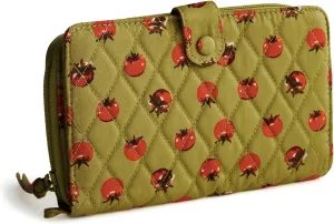 Vera Bradley Premium Cotton Large Tab Wallet