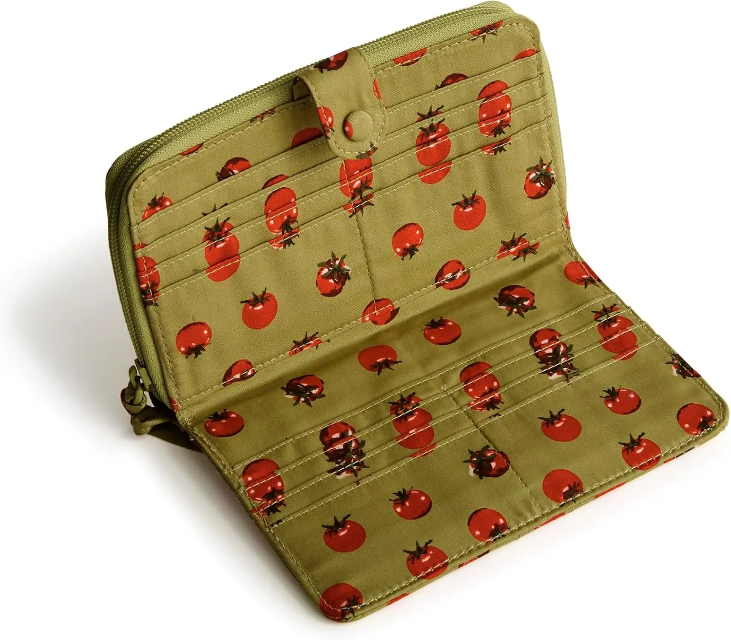 Vera Bradley Premium Cotton Large Tab Wallet