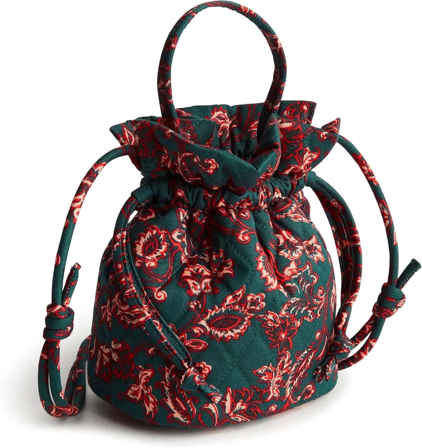 Vera Bradley Premium Cotton Tilden Drawstring Crossbody