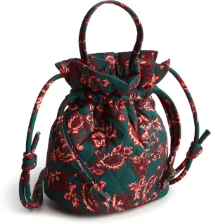 Vera Bradley Premium Cotton Tilden Drawstring Crossbody