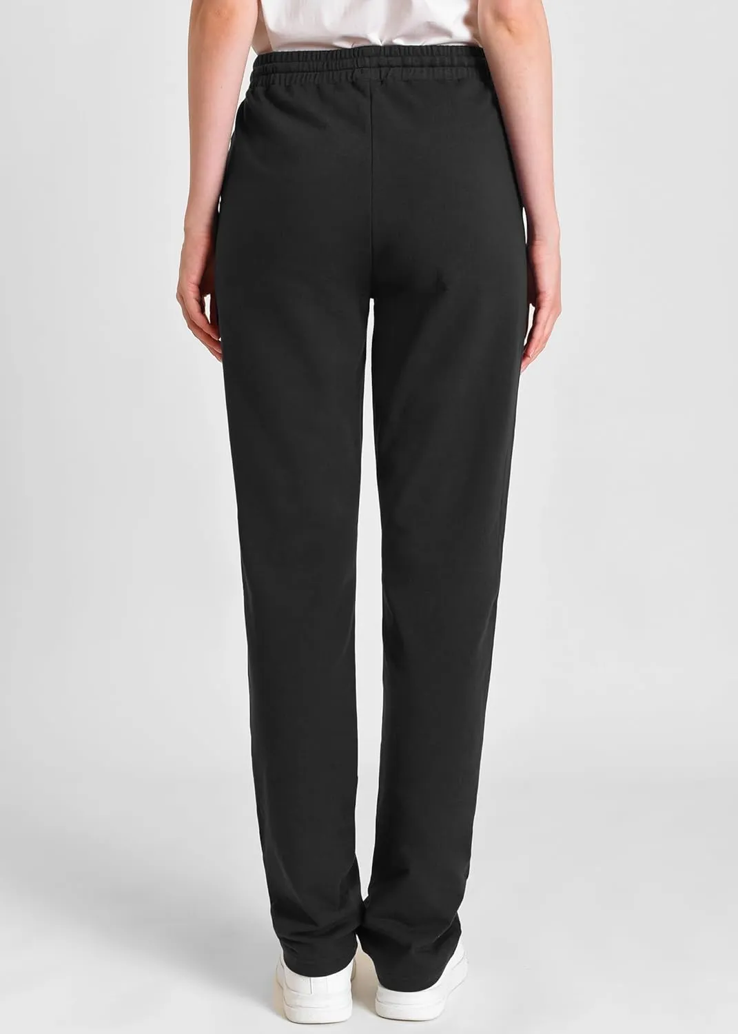 Weintee Women's 34" Inseam Tall Cotton Sweatpants with Pockets