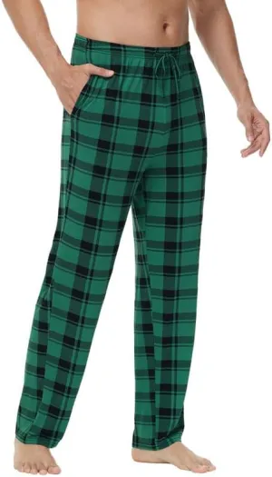 WiWi Viscose from Bamboo Men's Sleep Pant Sports Trousers with Pockets Light bottom S-XXL